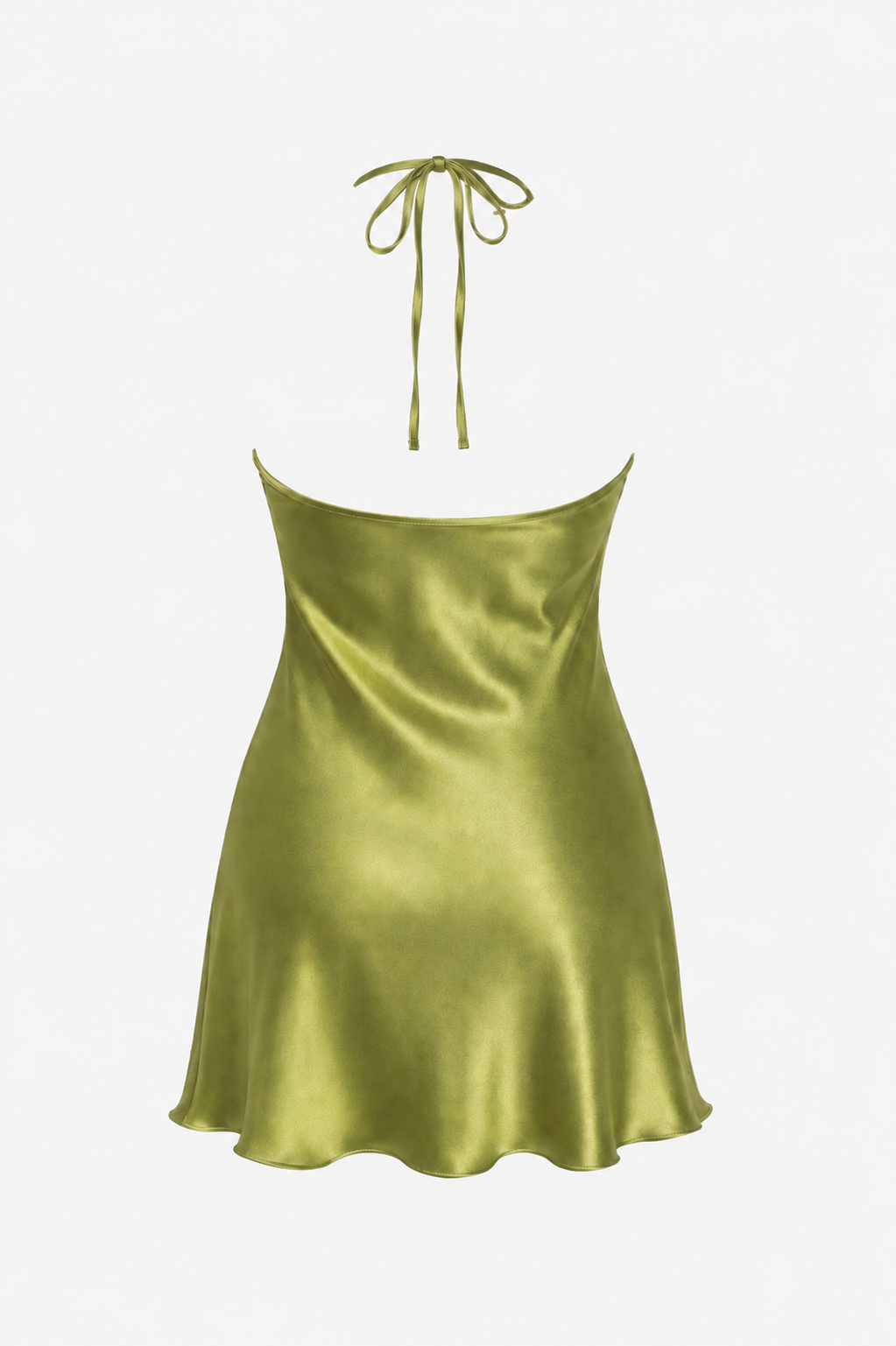 Matcha Silk Dress