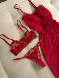 Annabel Kırmızı Bralet Takımı