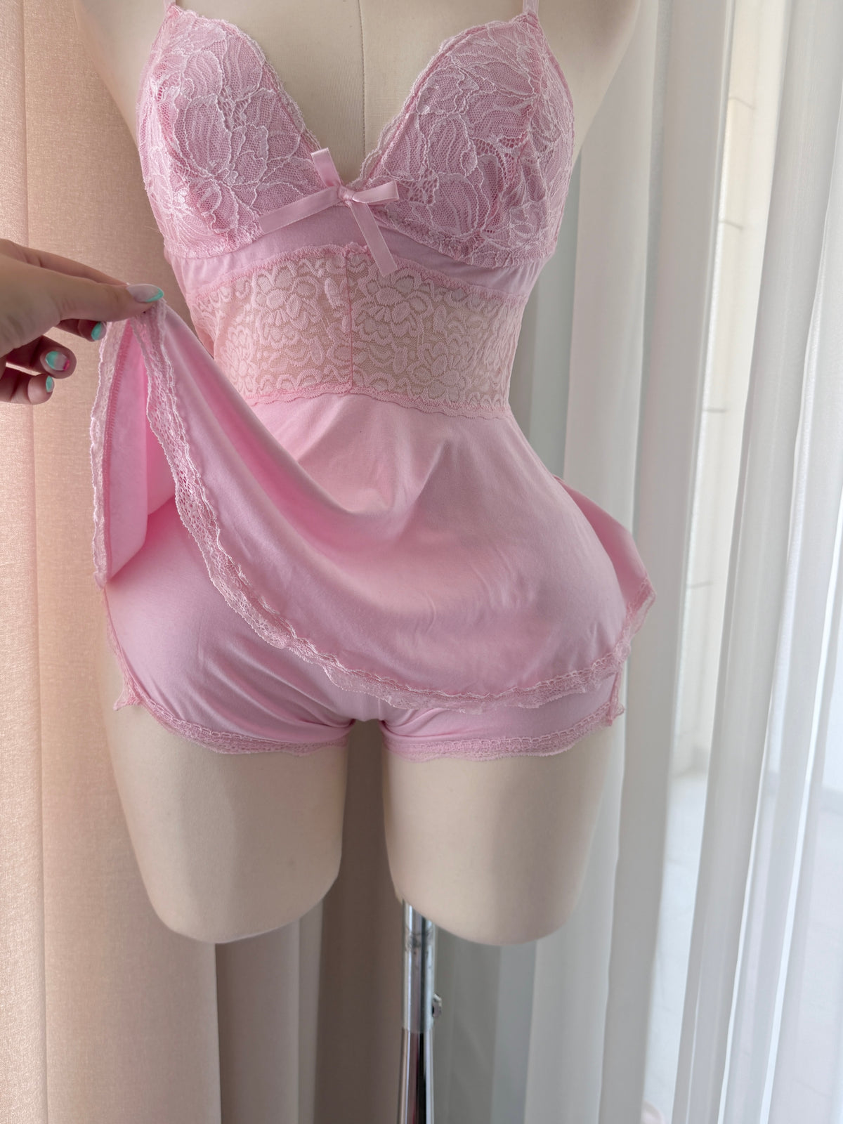 Cloud Kiss Pembe Pamuklu Ultra Soft Şortlu Pijama Takımı