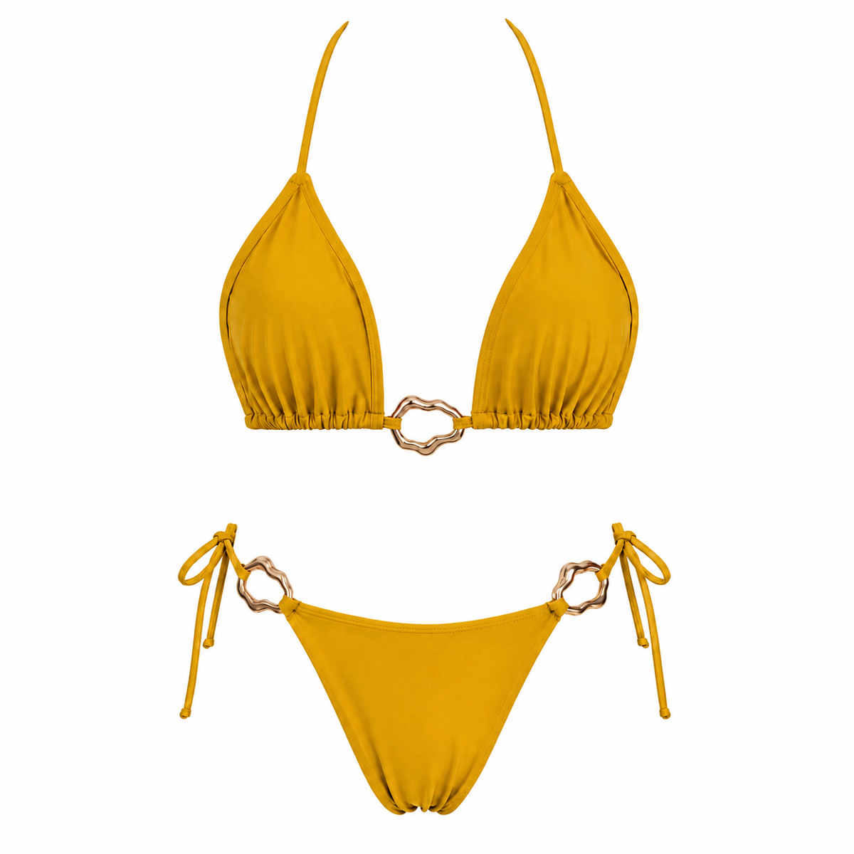 L’Or Noir Collection: Miel Doré Bikini Takımı