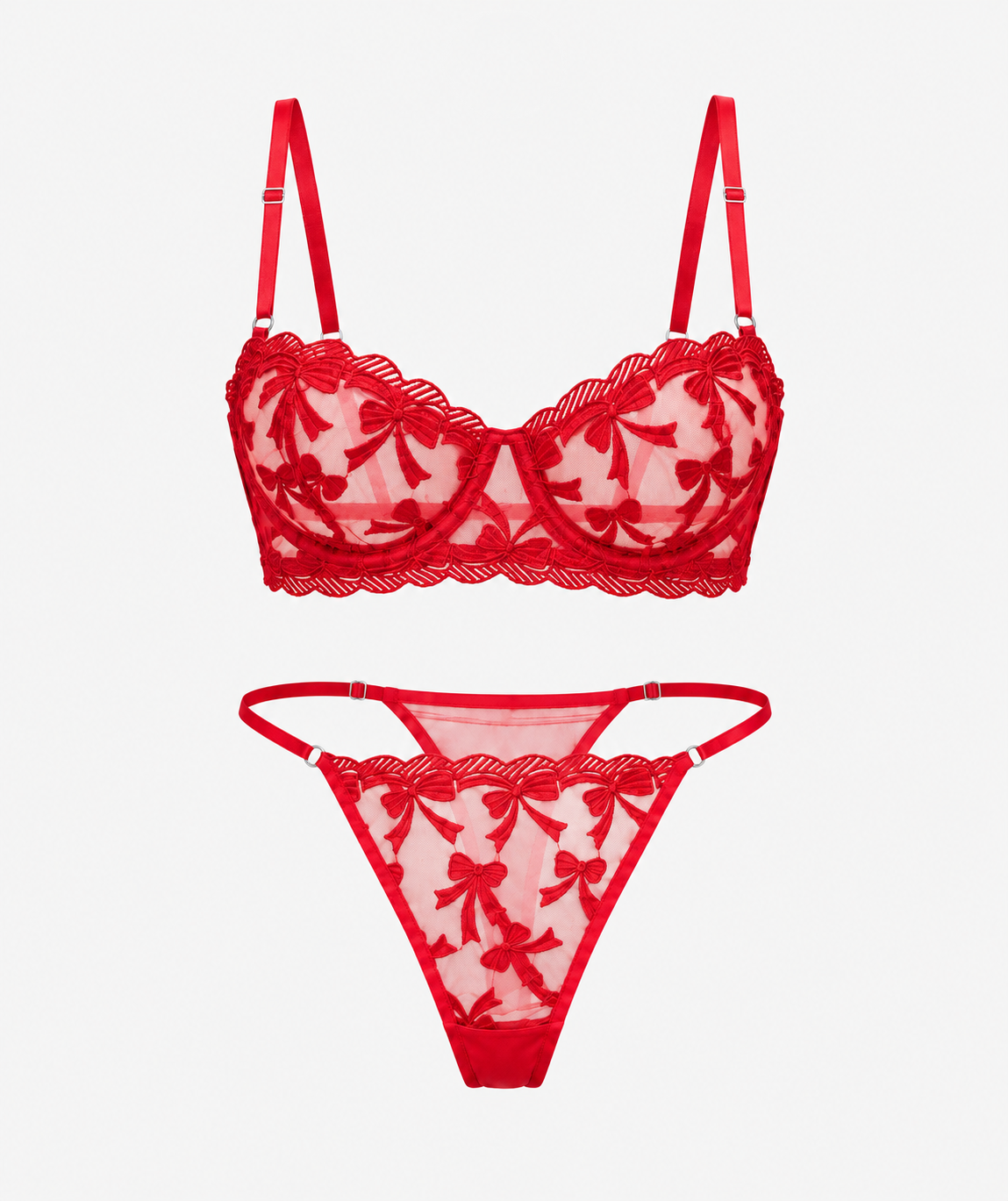 Petit Amour Kırmızı Bralet Takımı