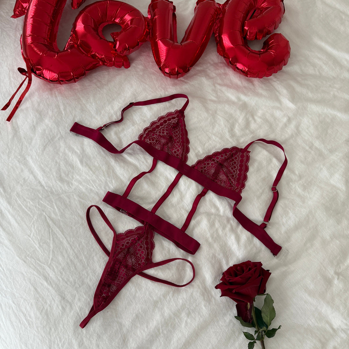 Cara Cherry Bodysuit
