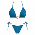 L’Or Noir Collection- Petrol Mavisi Bikini Seti