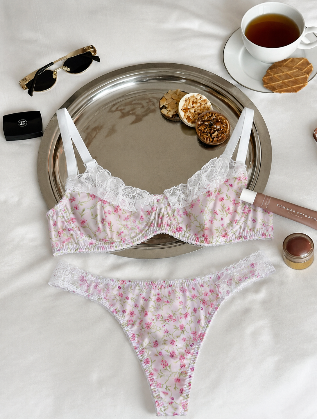 Fleurie Balenli Bralet Takımı