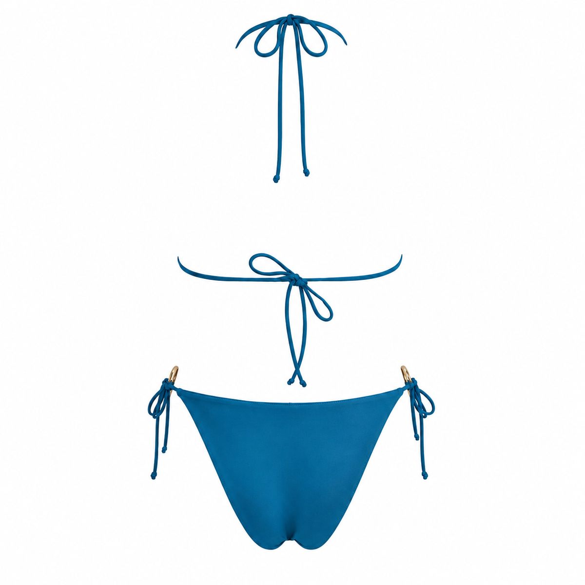 L’Or Noir Collection- Petrol Mavisi Bikini Takımı