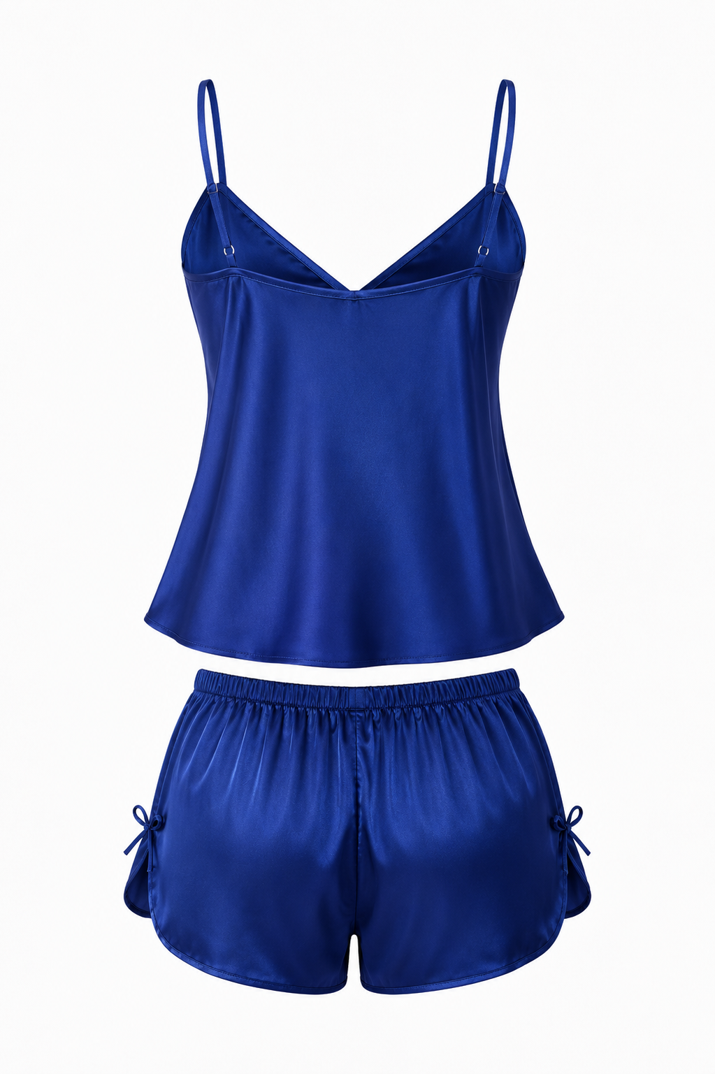 Saks Mavisi Saten Set
