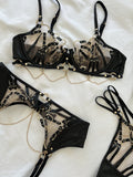 Éclipse Noire Lingerie Set