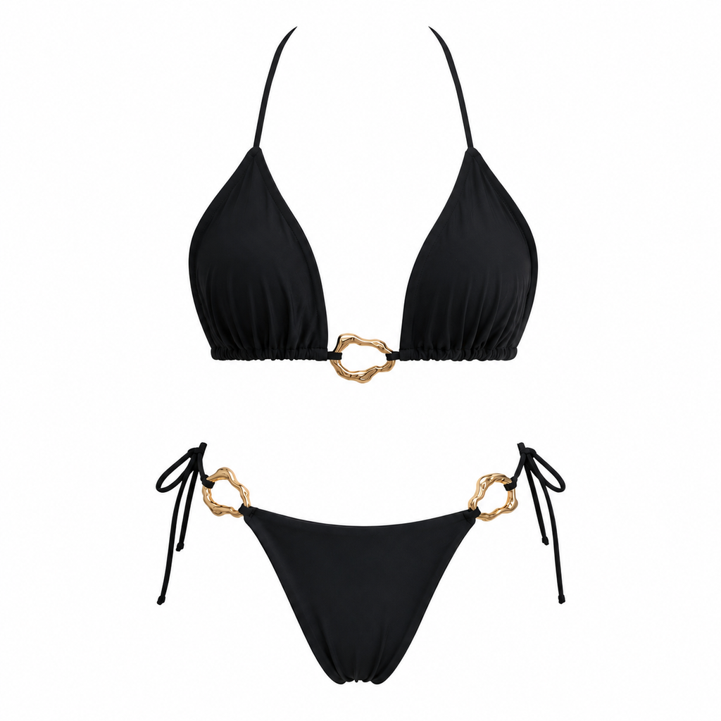 L'Or Noir Collection - Midnight Bikini Seti