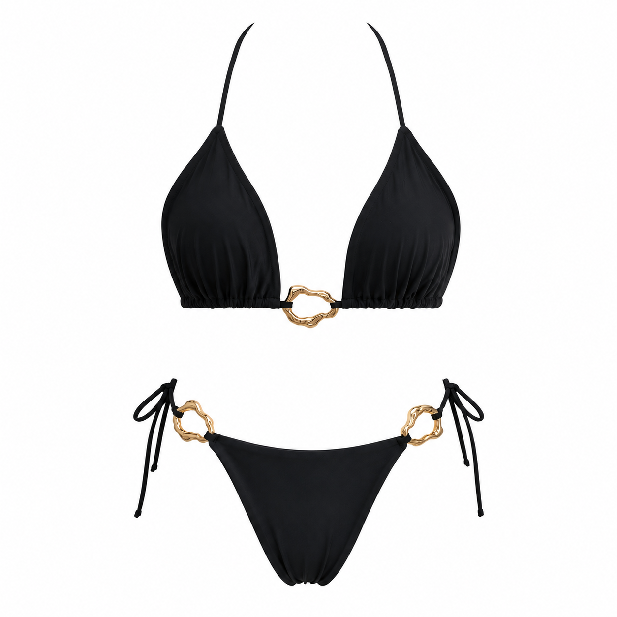 L'Or Noir Collection - Midnight Bikini Seti
