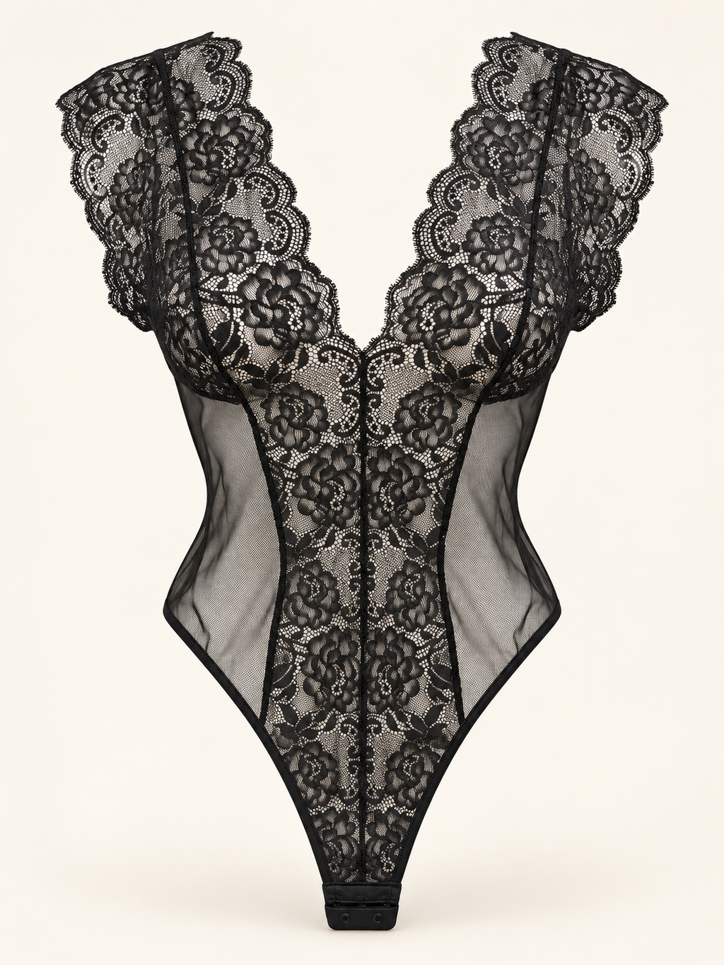 Dantel Detaylı Bodysuit
