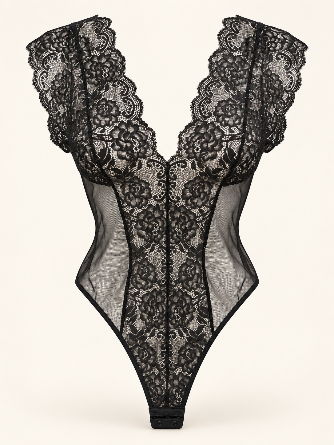 Dantel Detaylı Bodysuit