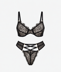 Dantel Balenli Bralet Takımı