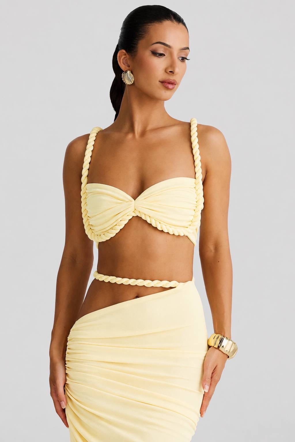 Zendaya Butter Yellow Set