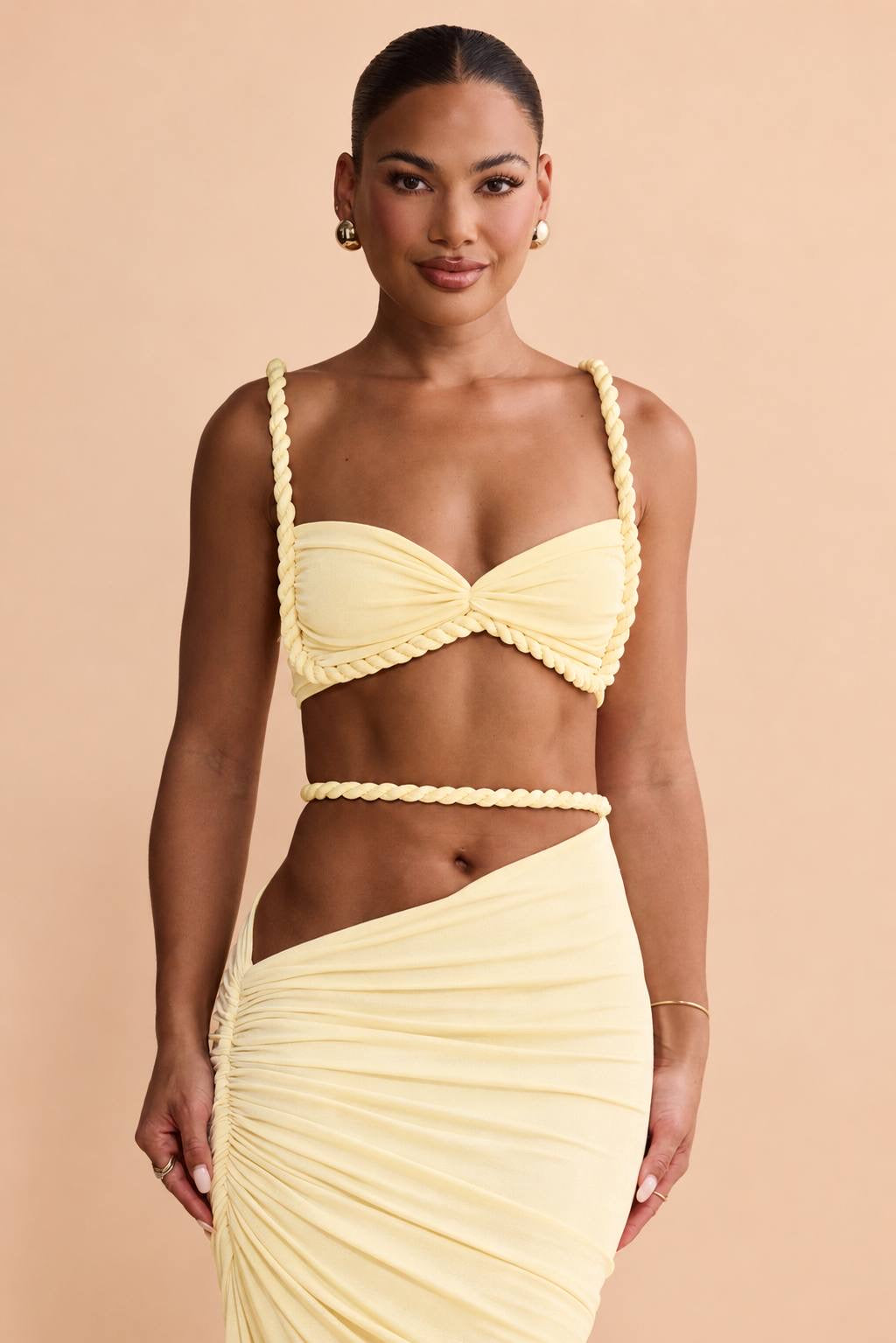 Zendaya Butter Yellow Set