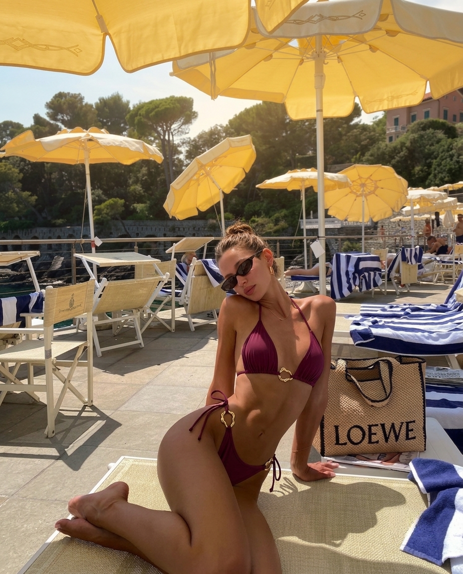 L’Or Noir Collection - Merlot Bikini Takımı