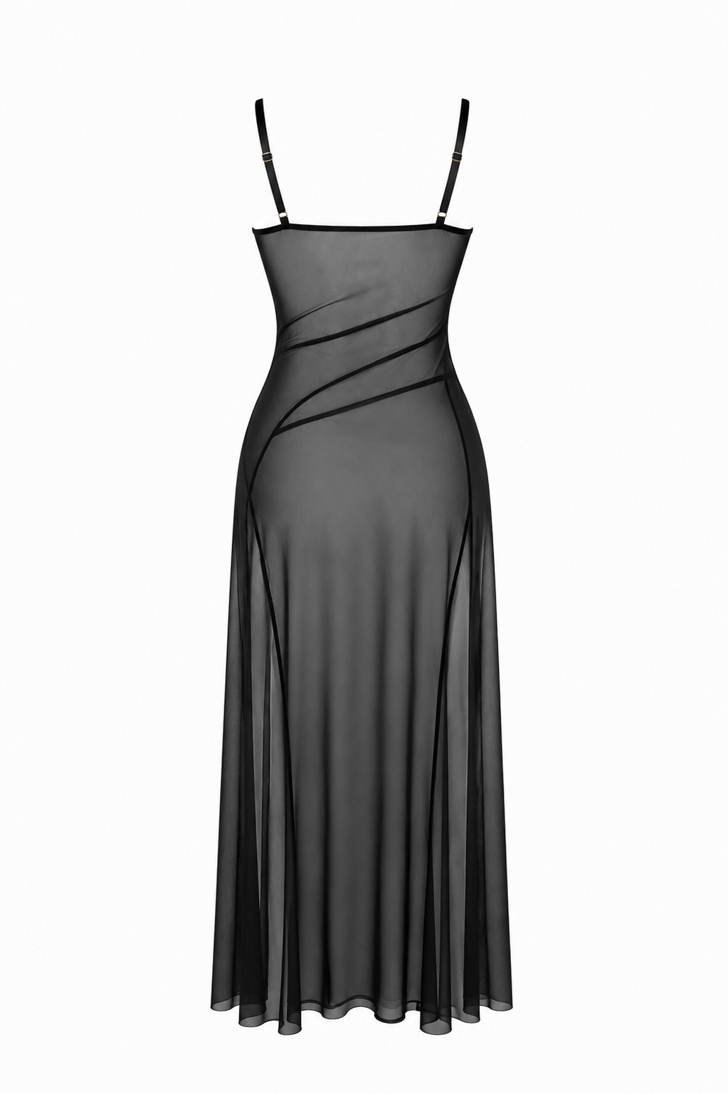 Velora Lace Transparan Elbise