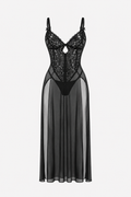 Velora Lace Transparan Elbise