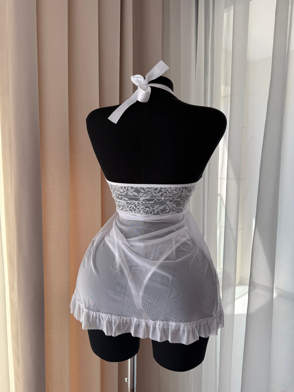 Swan Lake Dantel Babydoll Takım