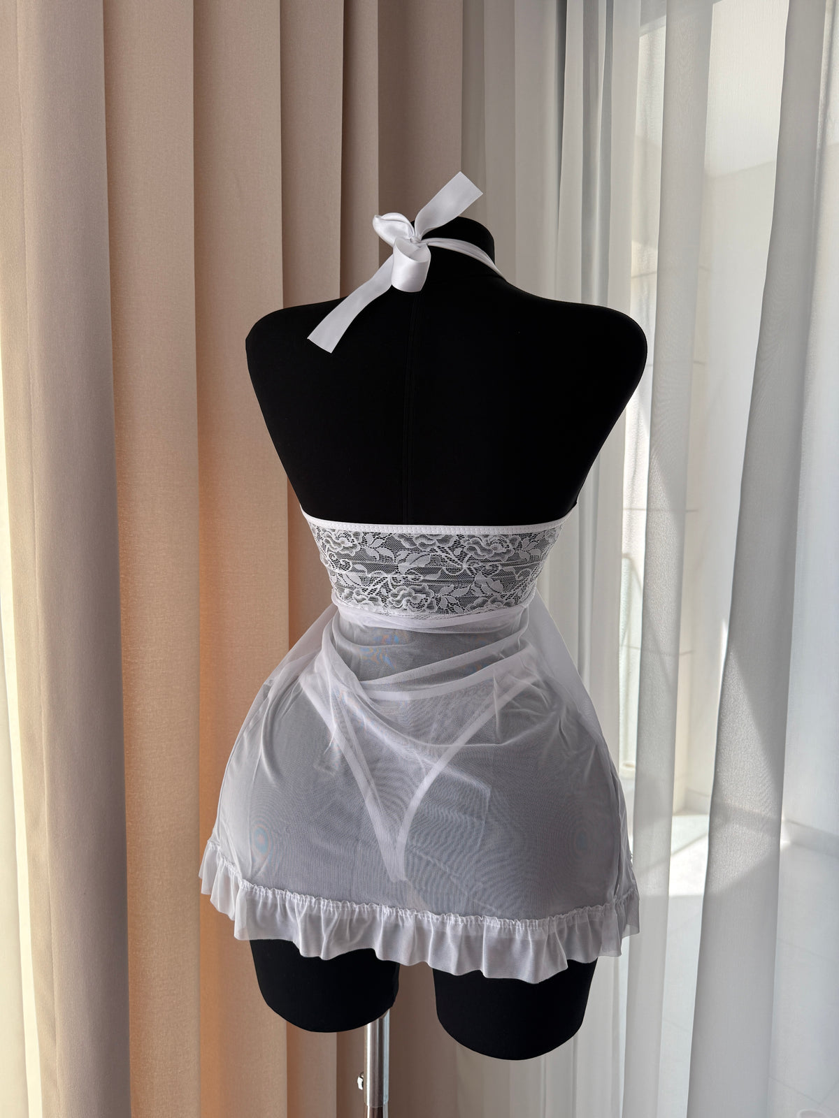 Swan Lake Dantel Babydoll Takım