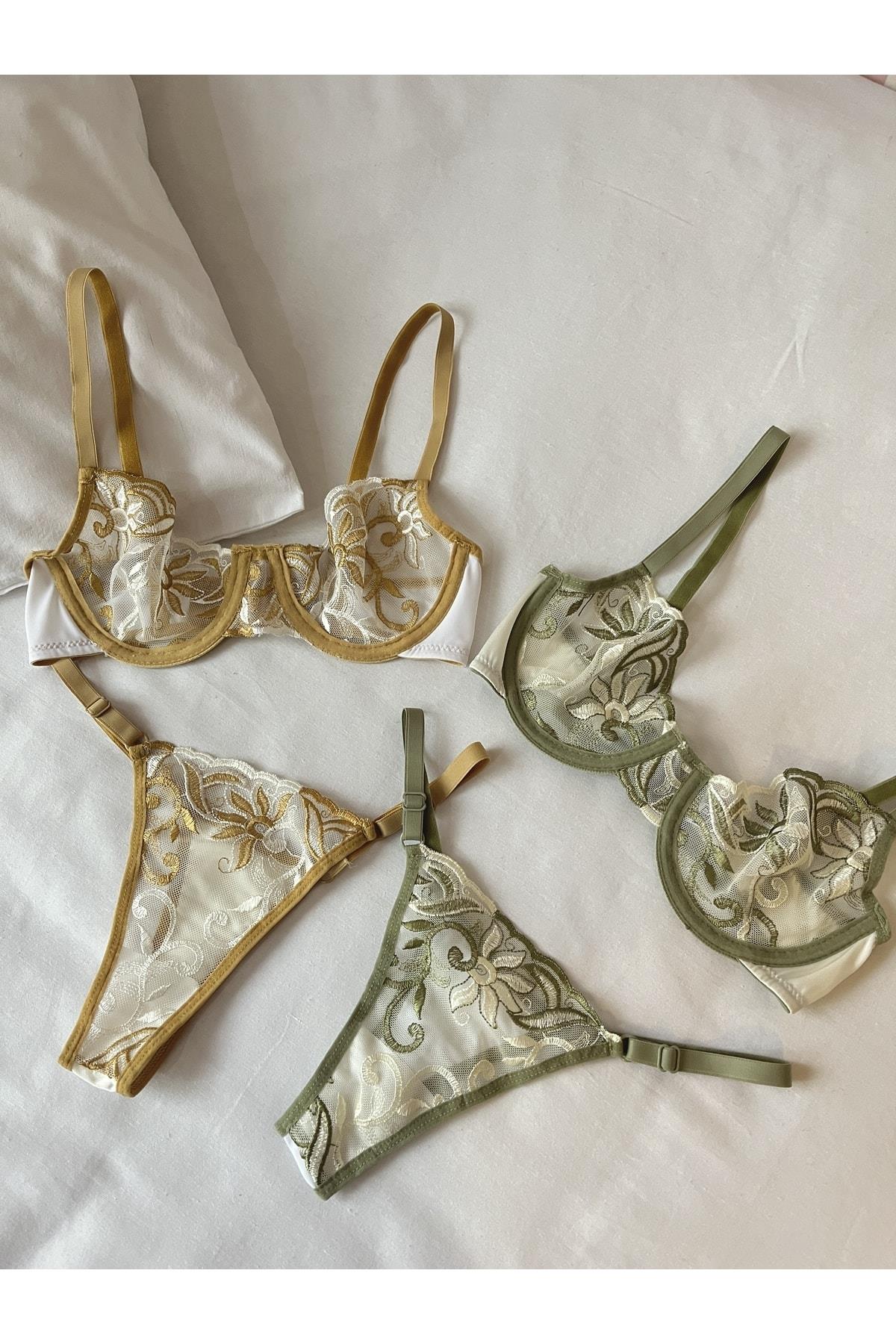 Aura Balenli Bralet Takımı