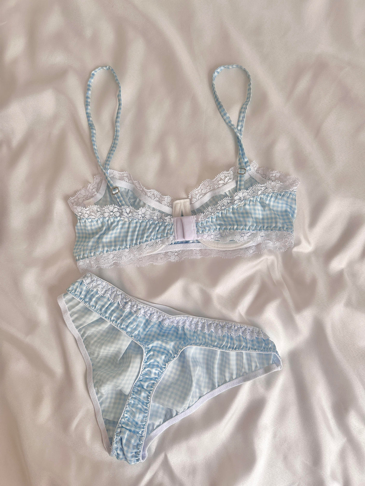 Aurora Blue Bralette Set