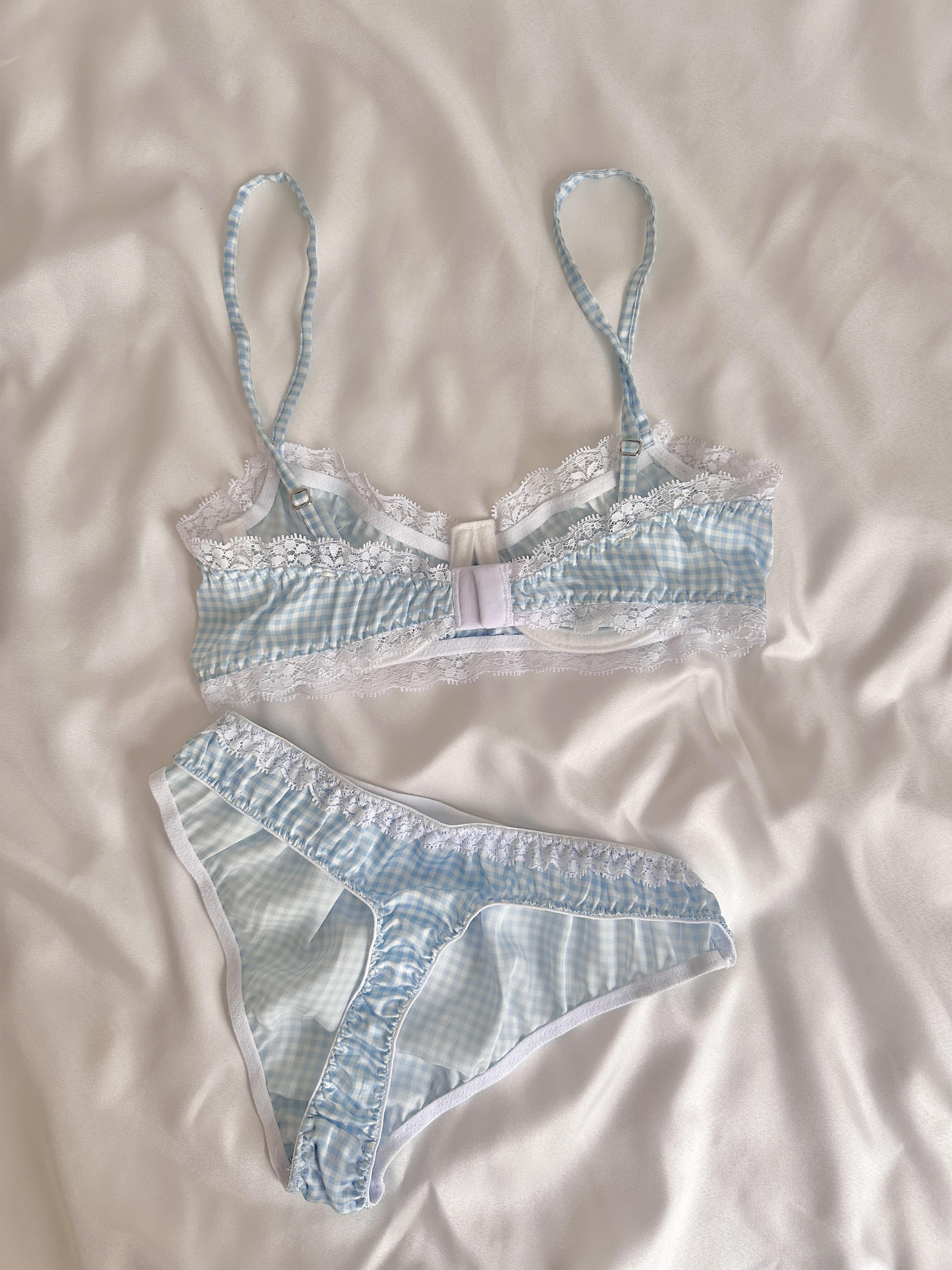 Aurora Mavi Bralet Takımı