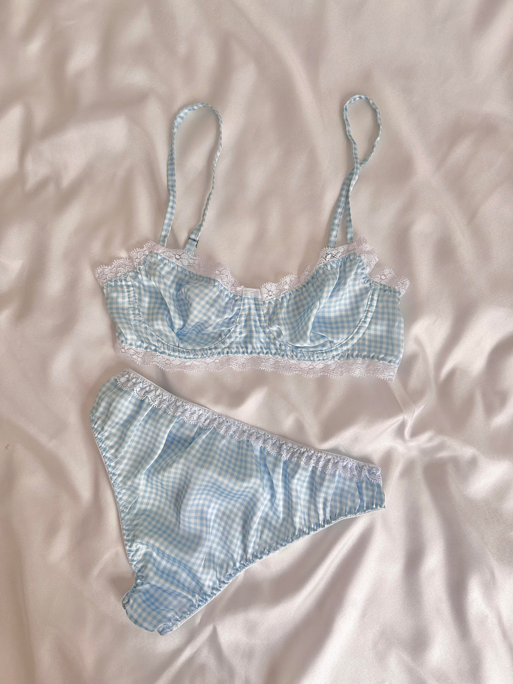 Aurora Mavi Bralet Takımı