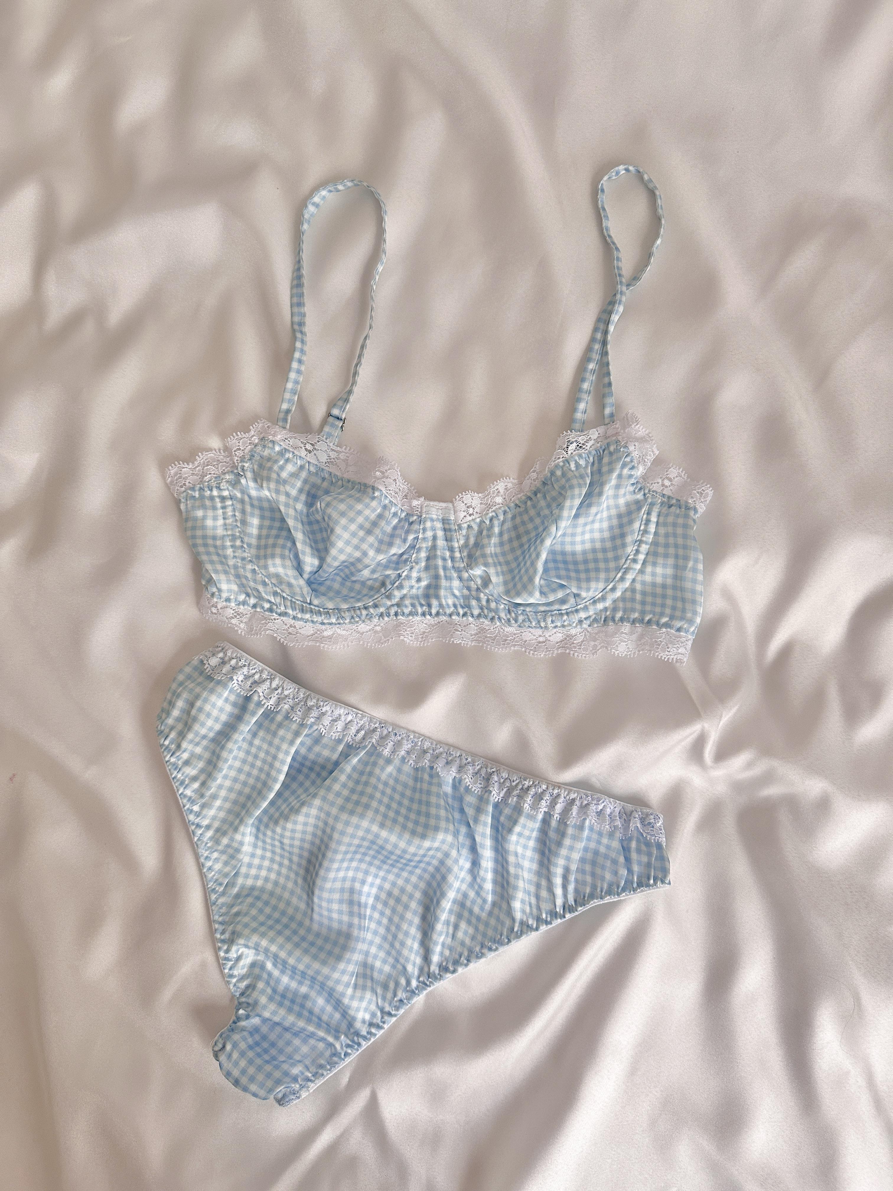 Aurora Mavi Bralet Takımı