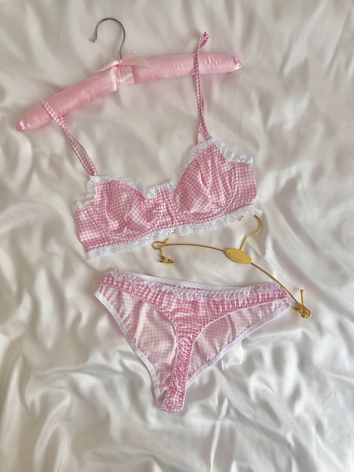 Aurora Pink Bralette Set
