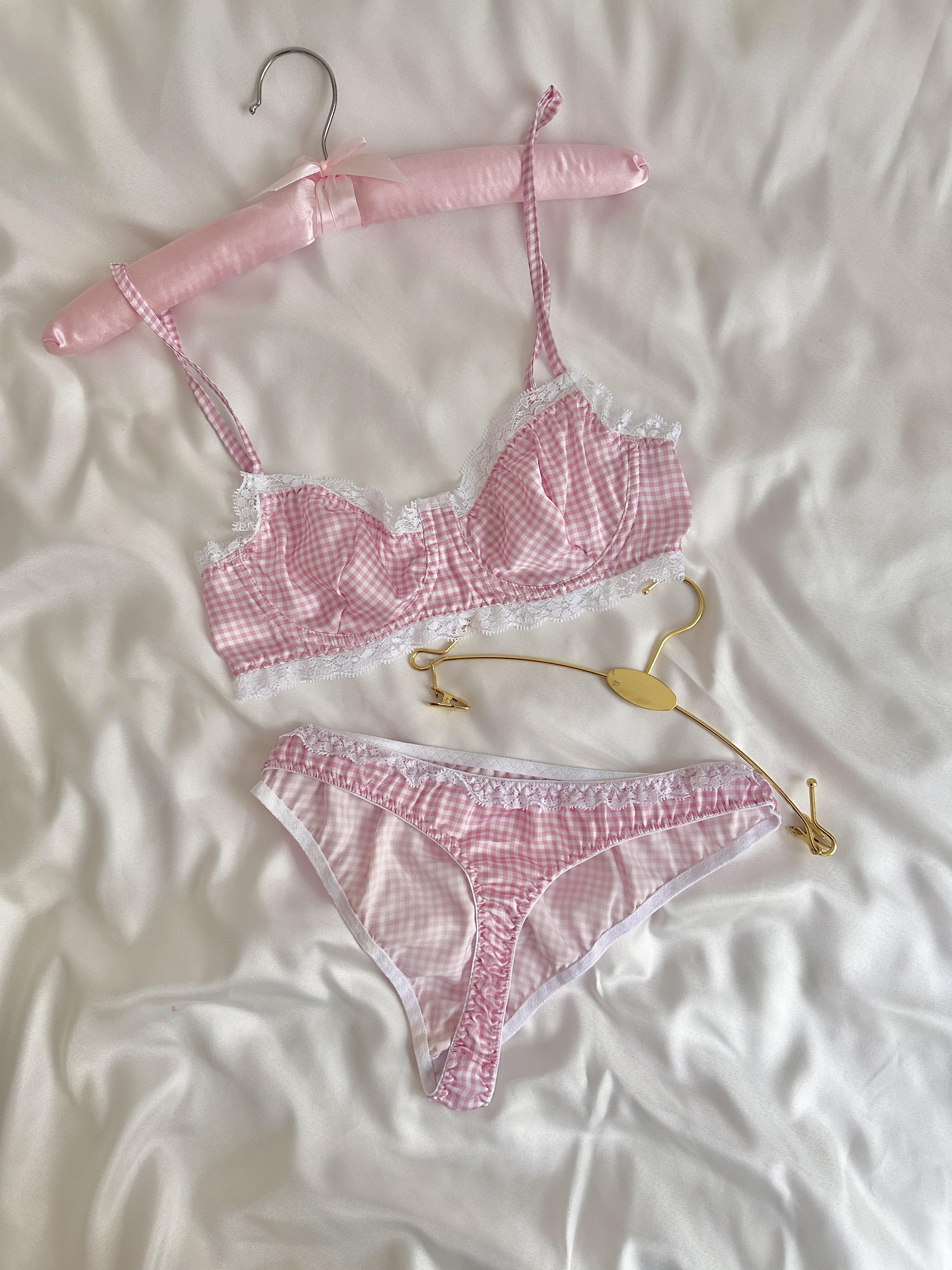 Aurora Pembe Bralet Takımı