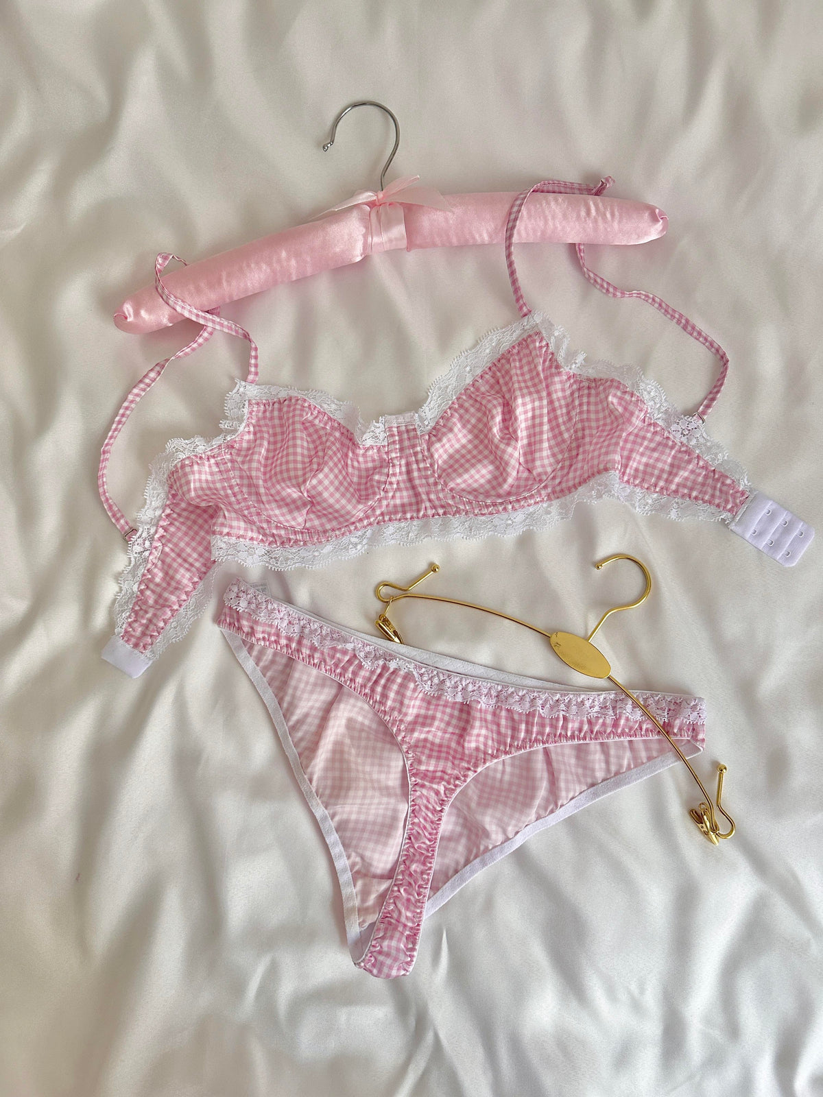 Aurora Pink Bralette Set