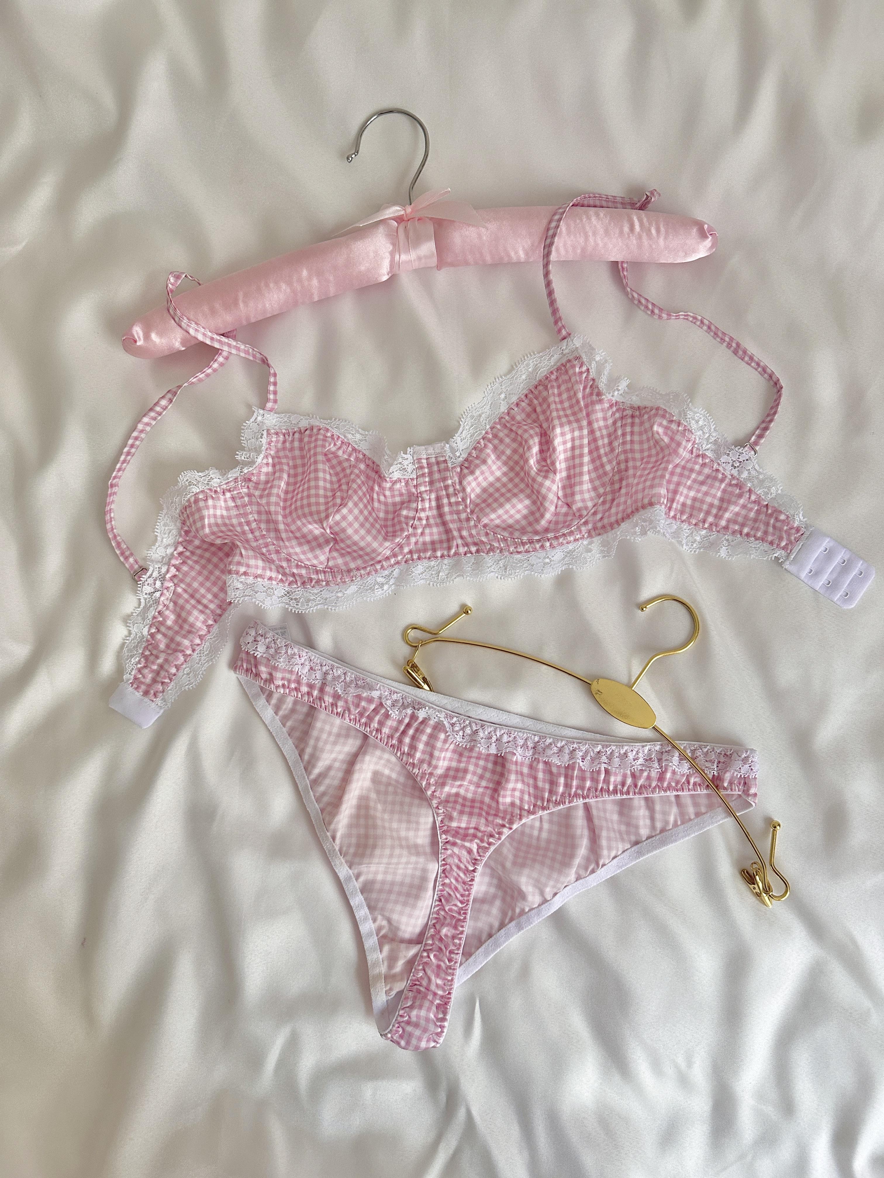 Aurora Pembe Bralet Takımı