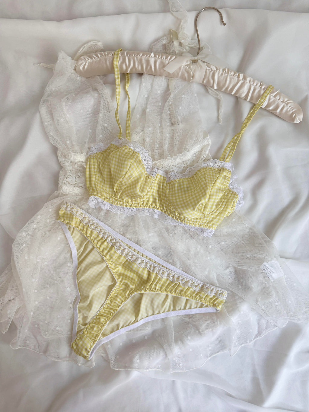 Aurora Sarı Bralet Takımı