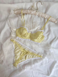 Aurora Sarı Bralet Takımı