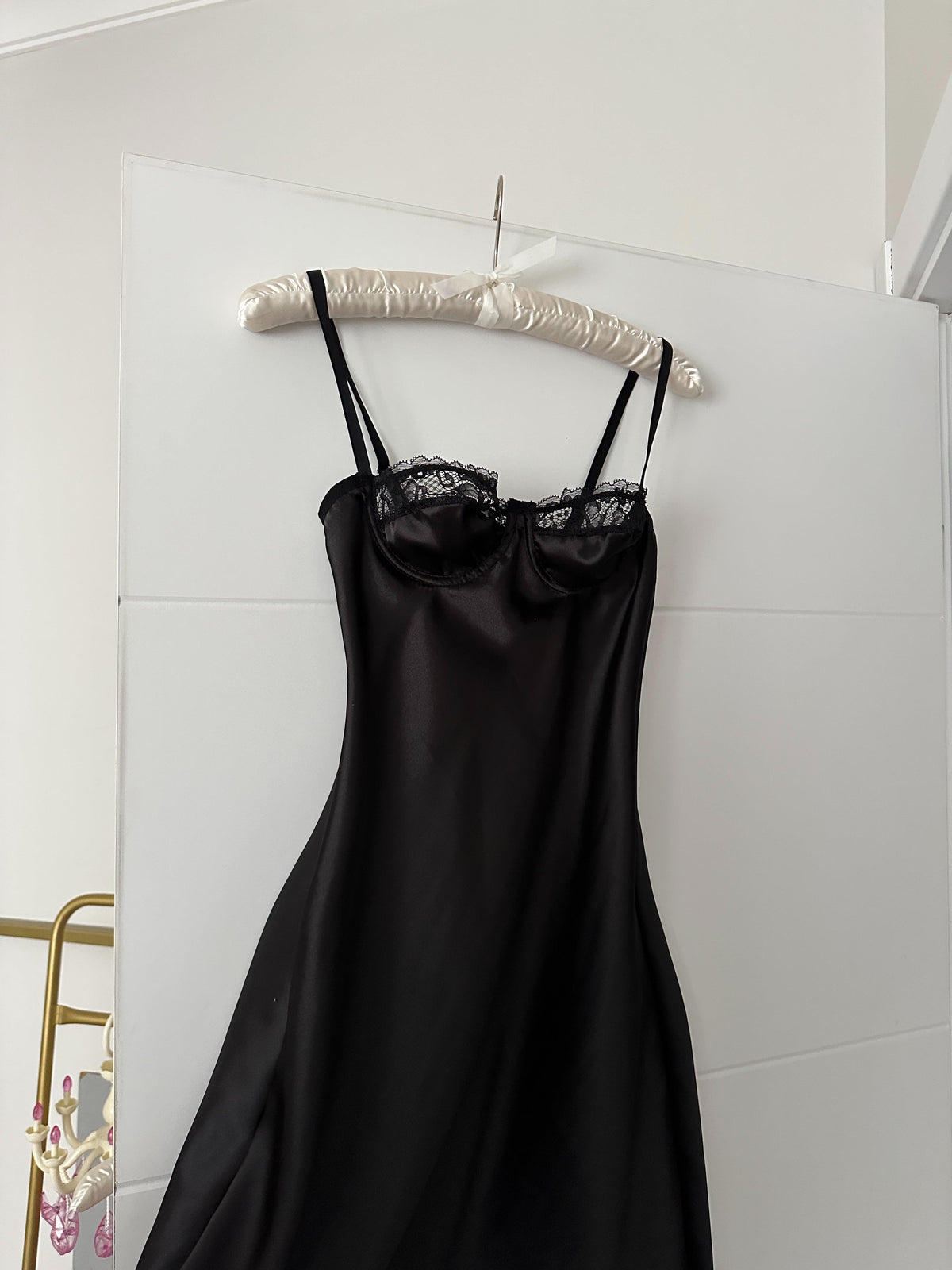 Underwired Satin Nightgown