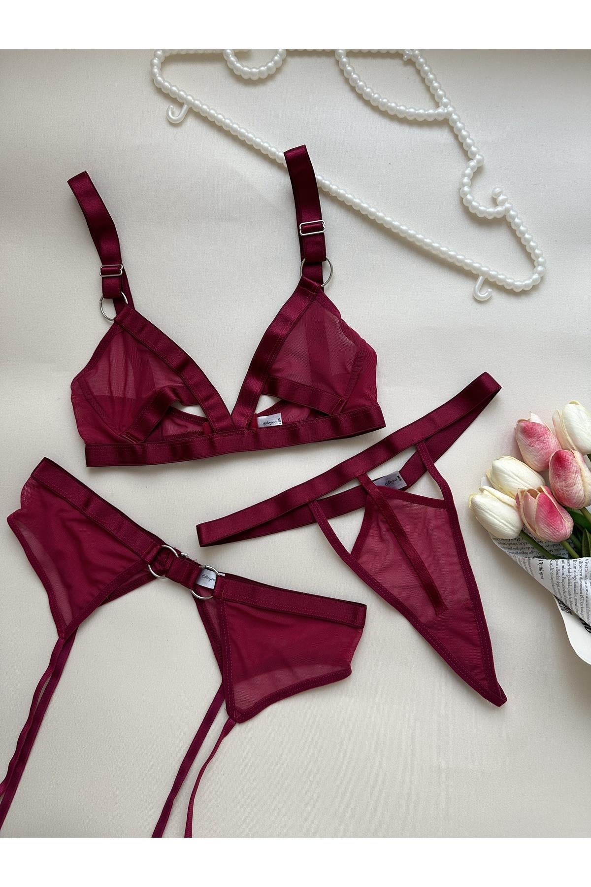 Berry Garter Set