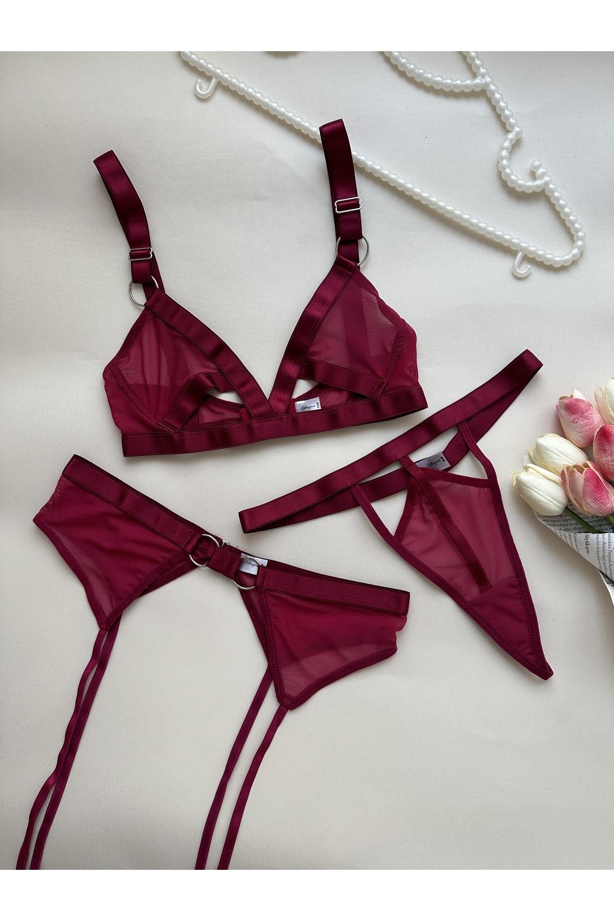 Berry Garter Set
