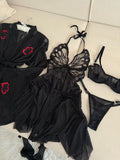 Claire Siyah Set