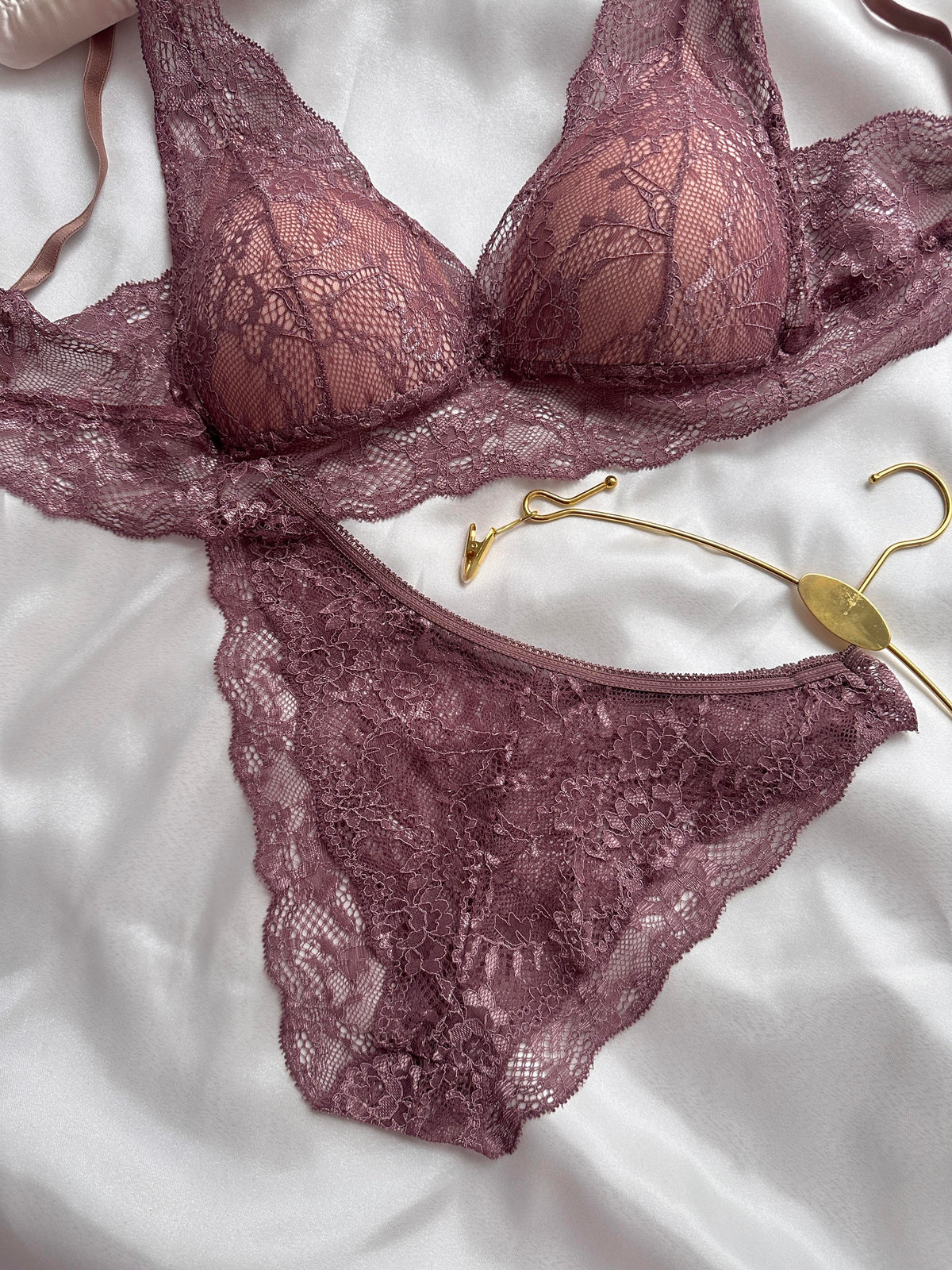 Lace Bralette Set