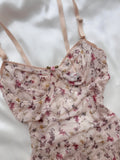 Desire Çiçek Desenli Bodysuit