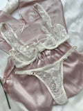 Ekru Balenli Bralet Takımı