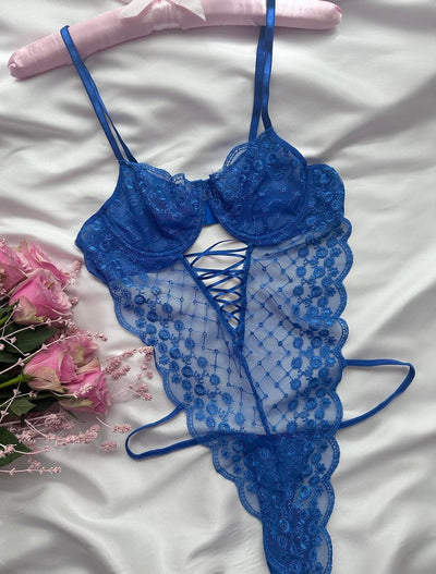 Elina Tie-Up Detail Bodysuit