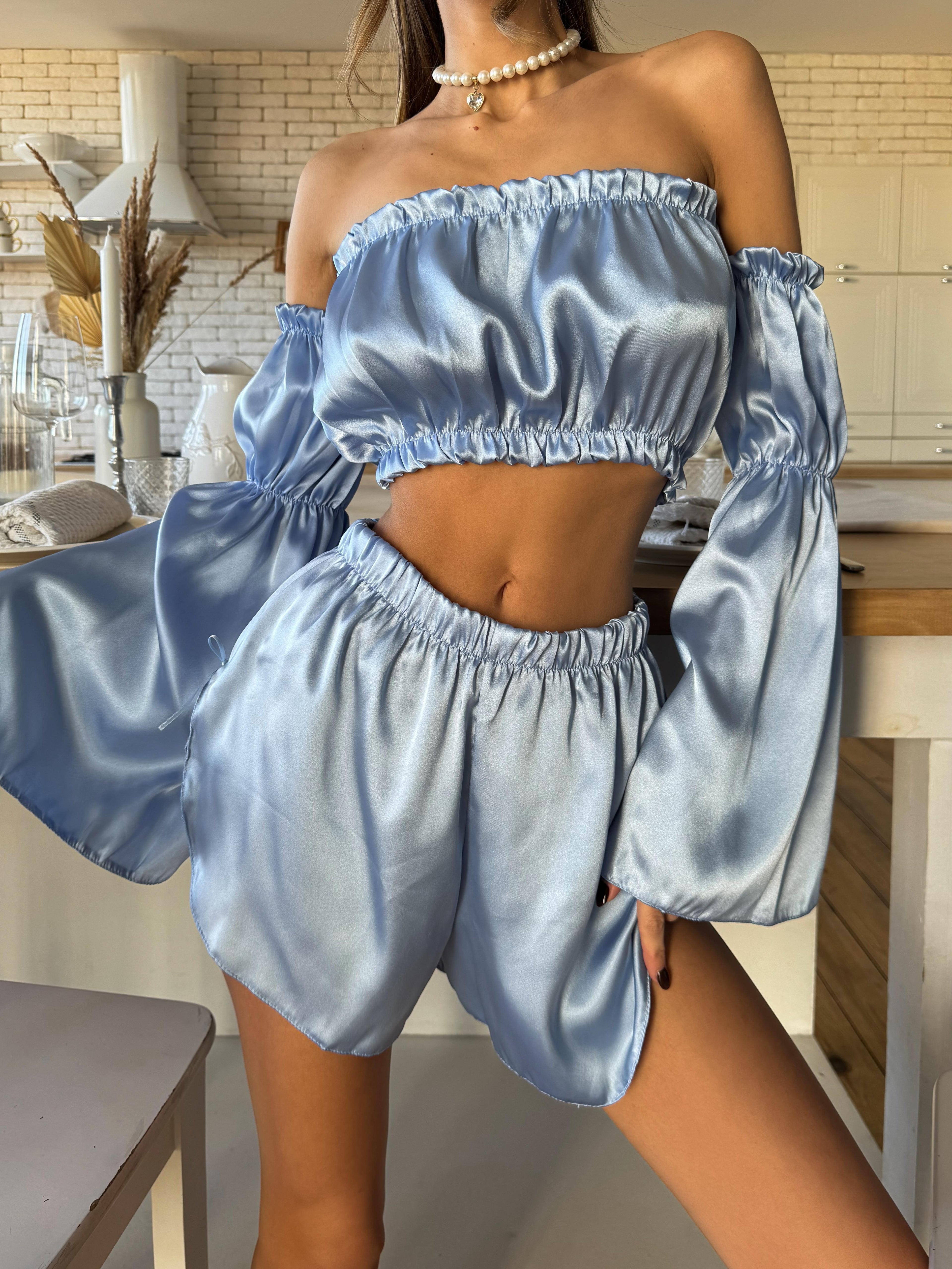 Elsa Saten Set