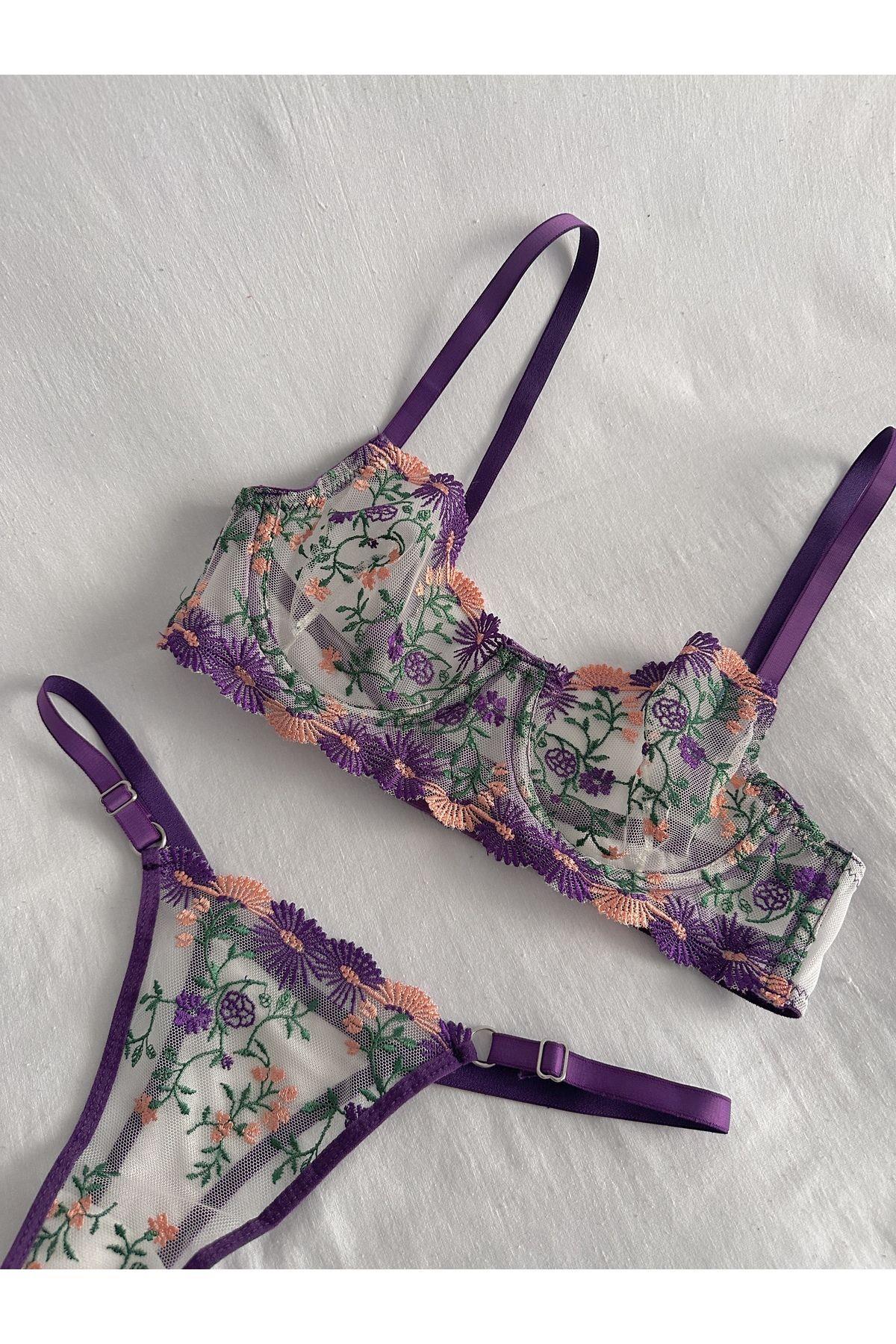 Emily Green Strap Detail Set