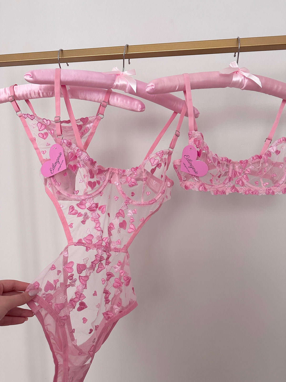 Gemma Pink Bodysuit