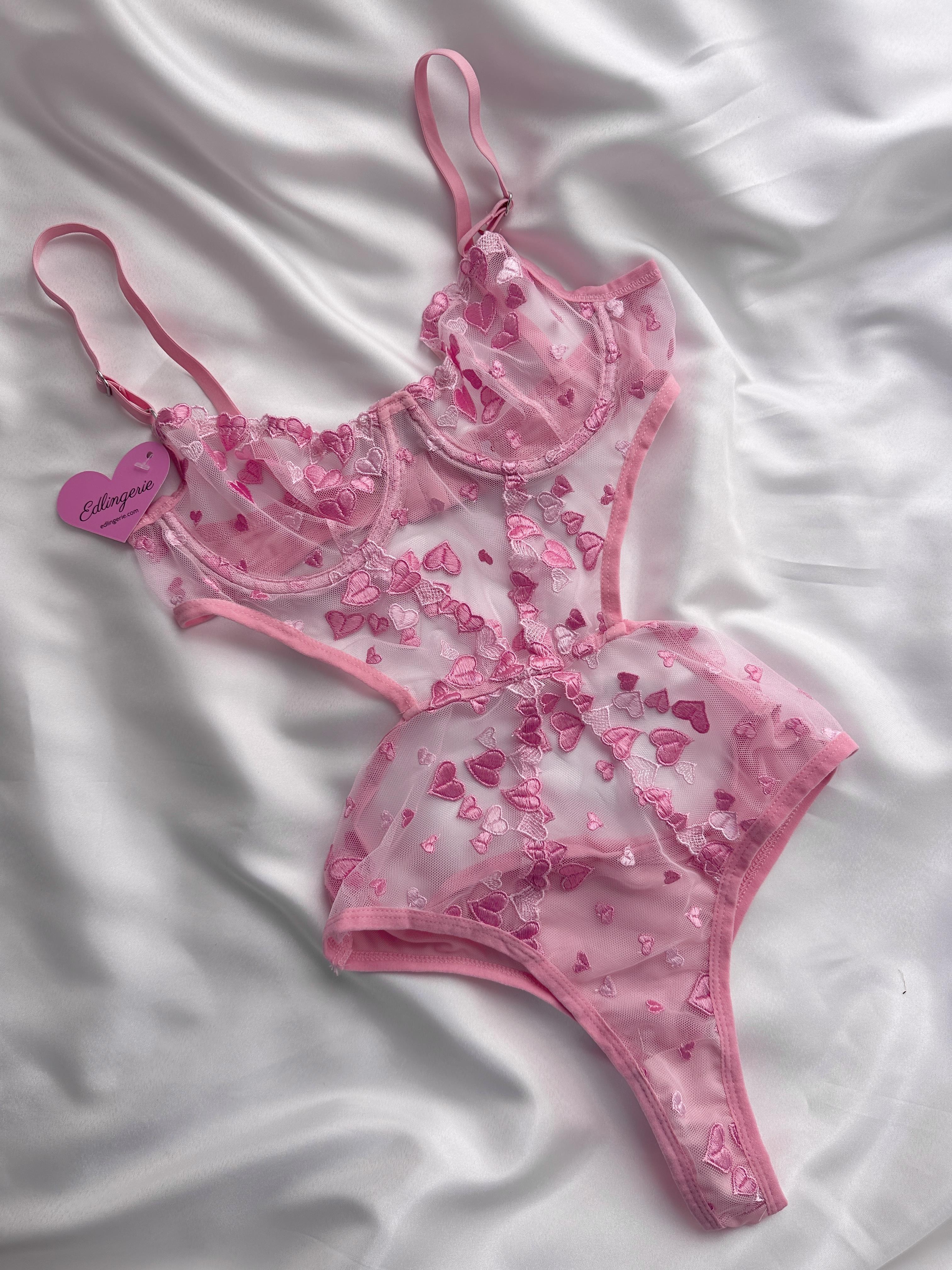 Gemma Pink Bodysuit