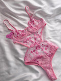 Gemma Pink Bodysuit