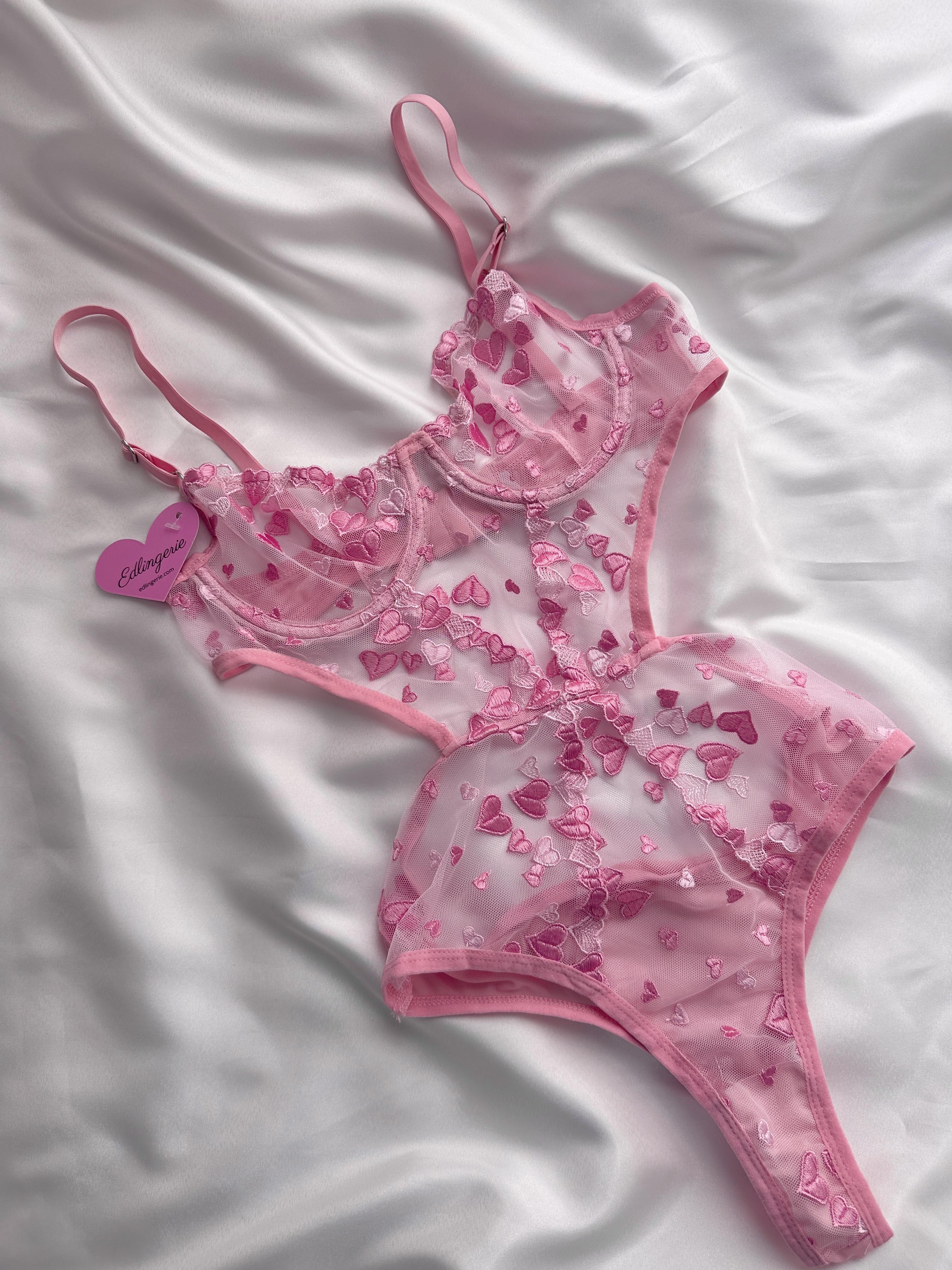 Gemma Pink Bodysuit