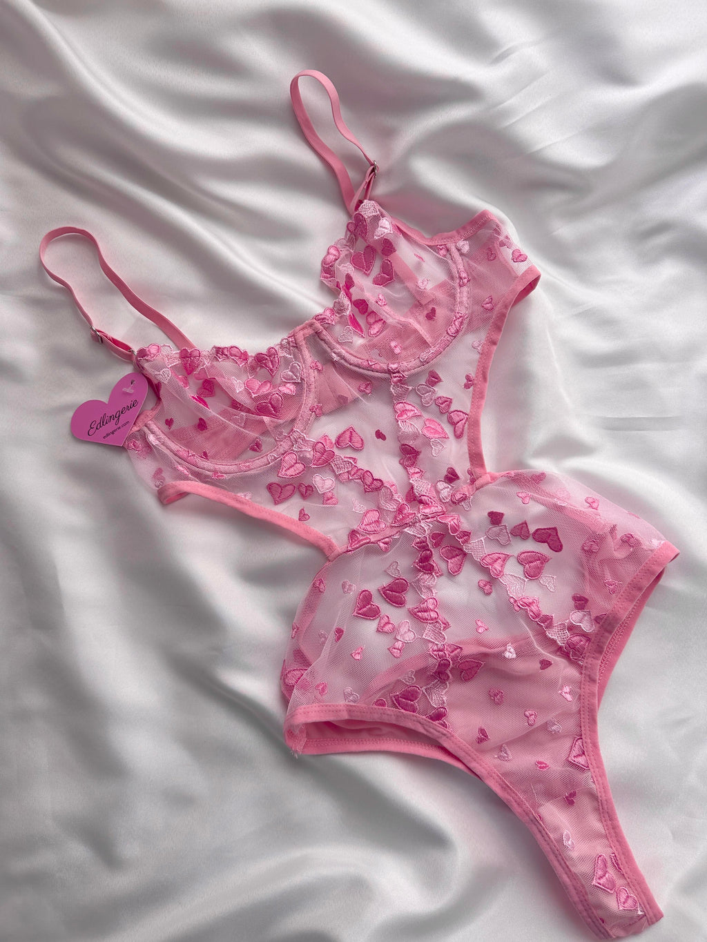 Gemma Pink Bodysuit