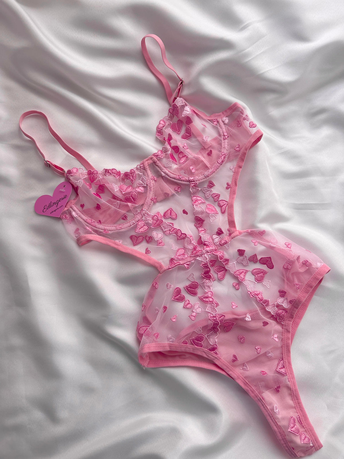 Gemma Pink Bodysuit